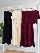 Triko Bluz Pantolon İkili Takım 10084-025 resmi